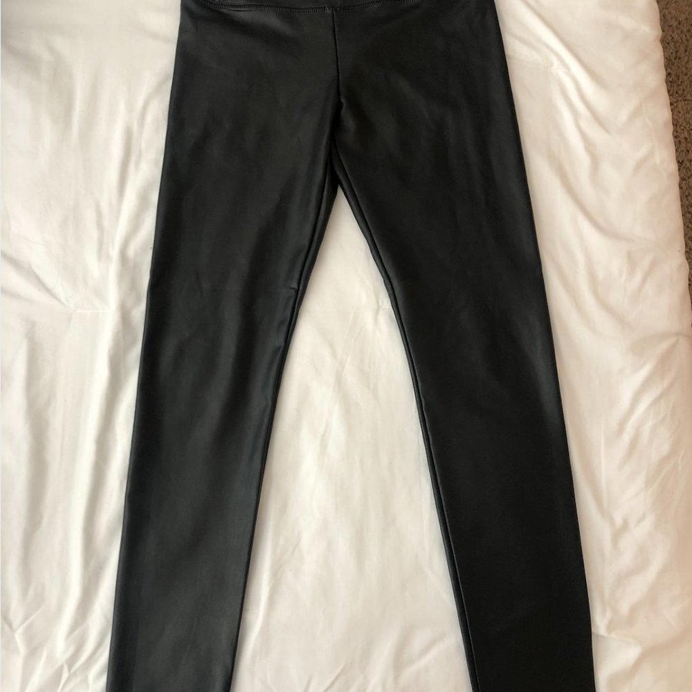 faux leather leggings
